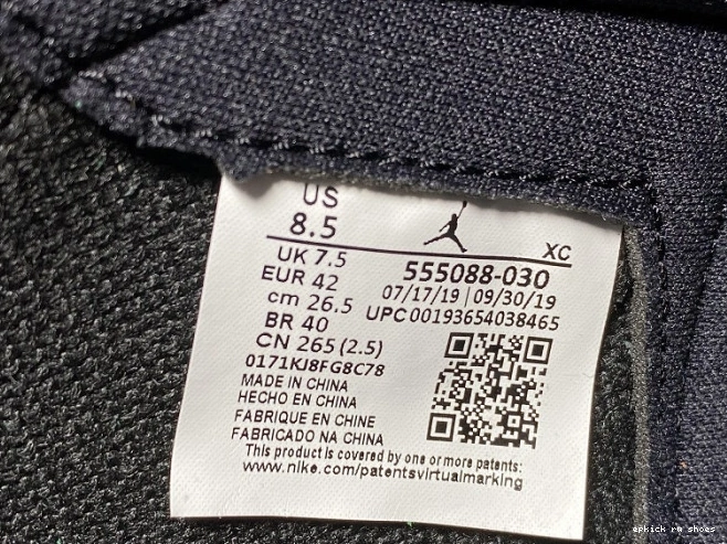 Rep Green Pine High 555088-030 Jordan 1 Air 0628